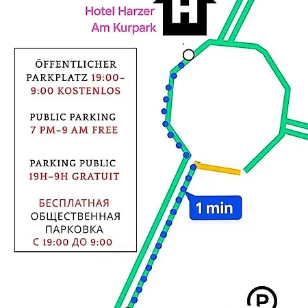 Harzer Am Kurpark 바트헤른알브